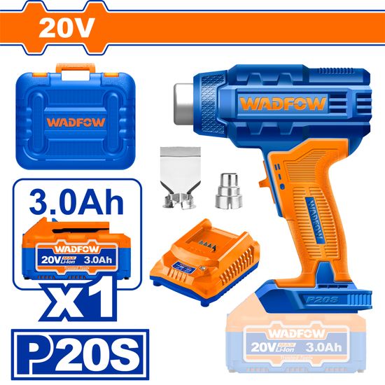 20v Ps+c/l Heat Gun + Acc Kit