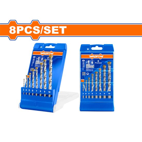 WADFOW D/bit Masonry Set 8pcs
