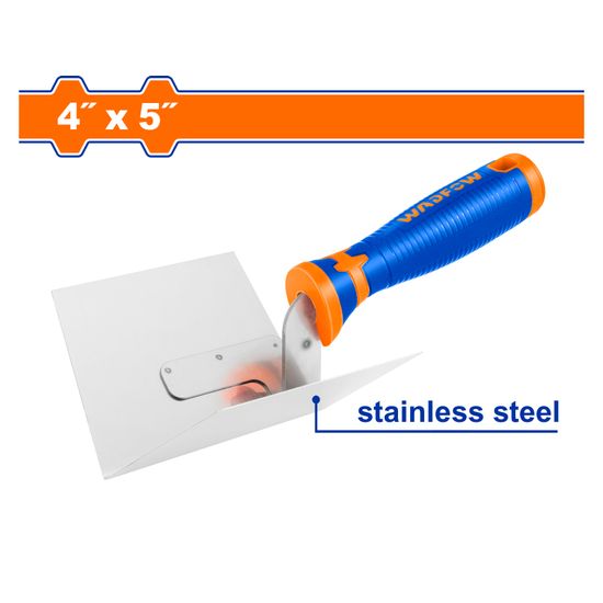WADFOW Trowel I/s Corner Ss 4x5inch
