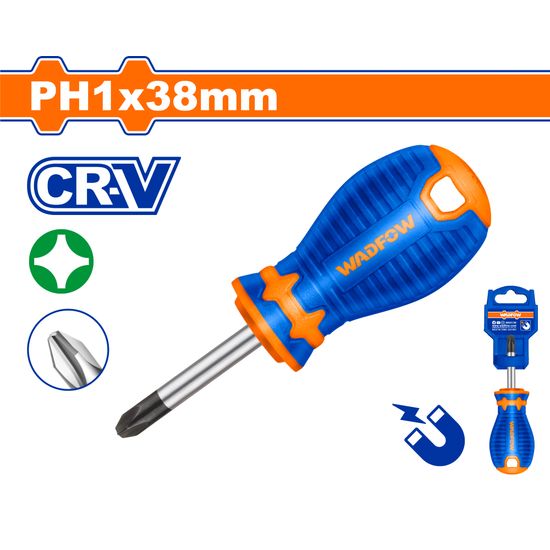 WADFOW Screw Driver Ph1 Bt Mag Cr-v 5x38mm