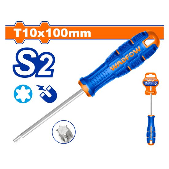WADFOW Screw Driver Tx T10 Mag S2 5x100mm