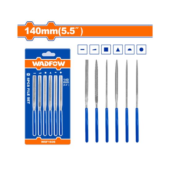 WADFOW File Set 140mm 6pcs