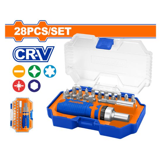 WADFOW S/driver Set Bits Cr-v 28pcs