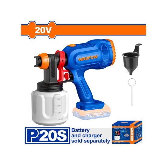 WADFOW 20v Ps+ C/l Spraygun 650ml