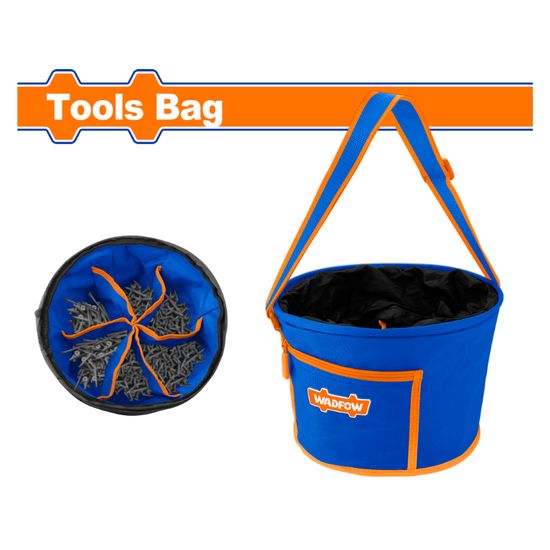 WADFOW Tool Bag Rnd 6 Inter Pocket 250x200mm