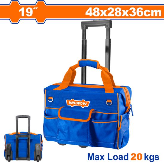 Rolling Rigid Tool Bag 20kg 48x28x36cm 480mm