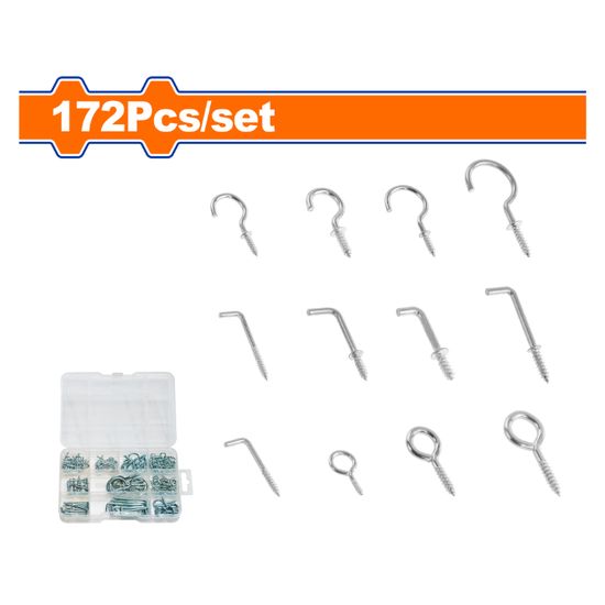 WADFOW Screw & Hook Set 172pcs