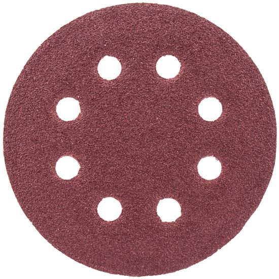TORK CRAFT Sanding Disc 115mm 80 Grit With Holes 10/pk Hook And Loop
