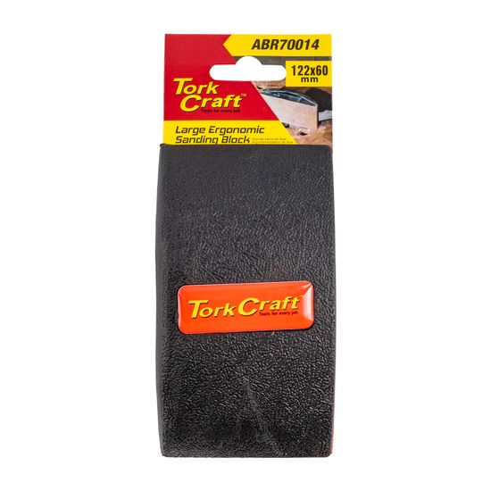 TORK CRAFT Sanding Block Ergonomic 122 X 66 For Hand Use Black