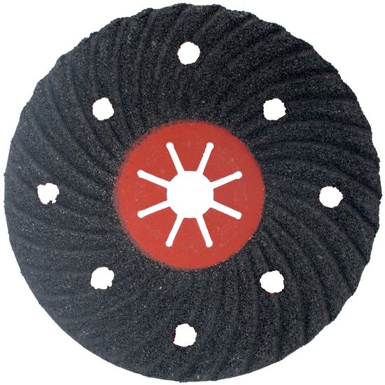 TORK CRAFT Vulcanized Fibre Disc 180mm 60 Grit Bulk