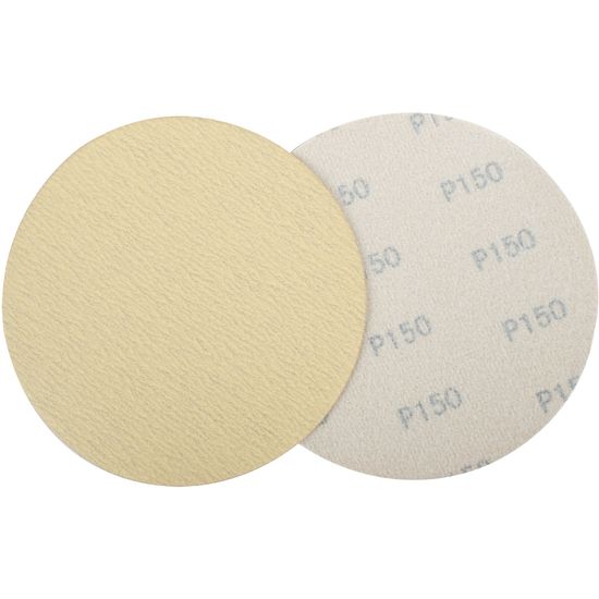 TORK CRAFT Gold Disc (50 Pieces) 150 Grit 150mm Without Hole Hook And Loop