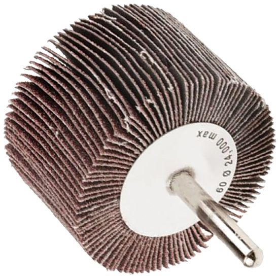 TORK CRAFT Flap Wheel 60 X 40 X 6mm Shaft 80 Grit Per Each