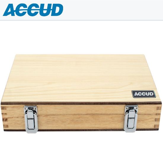 ACCUD Gauge Block Set Alloy Steel 12pc 10-291. 8mm Iso3650 Grade 0