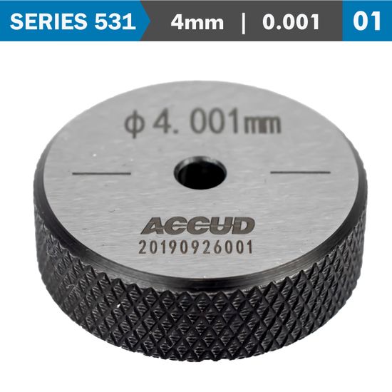 ACCUD Setting Ring 4mm 0.001mm Acc.