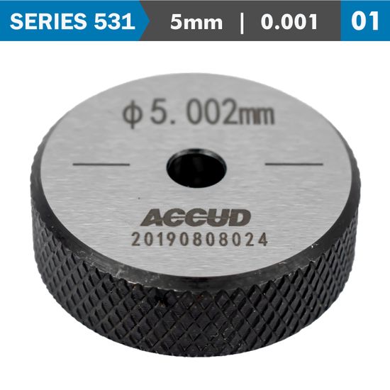 ACCUD Setting Ring 5mm 0.001mm Acc.
