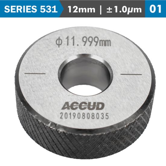ACCUD Setting Ring 12mm 0.001mm Acc.