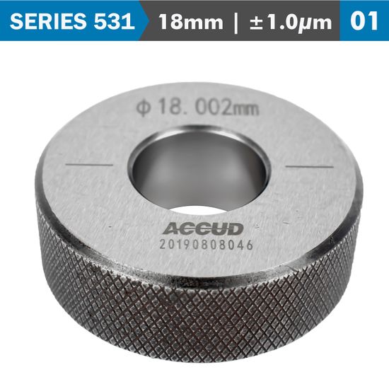 ACCUD Setting Ring 18mm 0.001mm Acc.