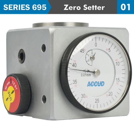 ACCUD Zero Setter 0.0010mm Acc. Magnetic Base