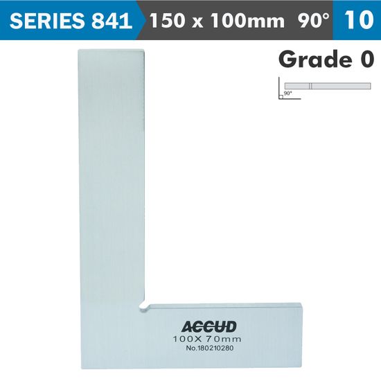 ACCUD Flat Edge Square 90 Deg. Grade 0 150x100mm