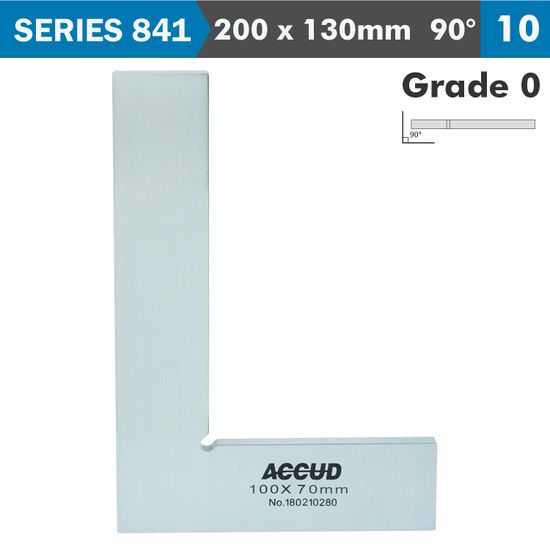 ACCUD Flat Edge Square 90 Deg. Grade 0 200x130mm