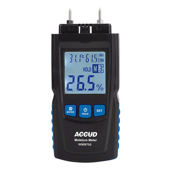 Concrete Moisture Tester 0-40% Range 2% Accur 0.5% Res