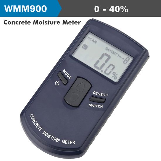 ACCUD Concrete Moisture Tester 0-40% Range 2% Accur 0.5% Res