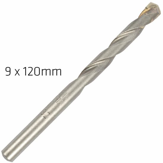 ALPEN Masonry Drill Bit Long Life 9 X 120mm