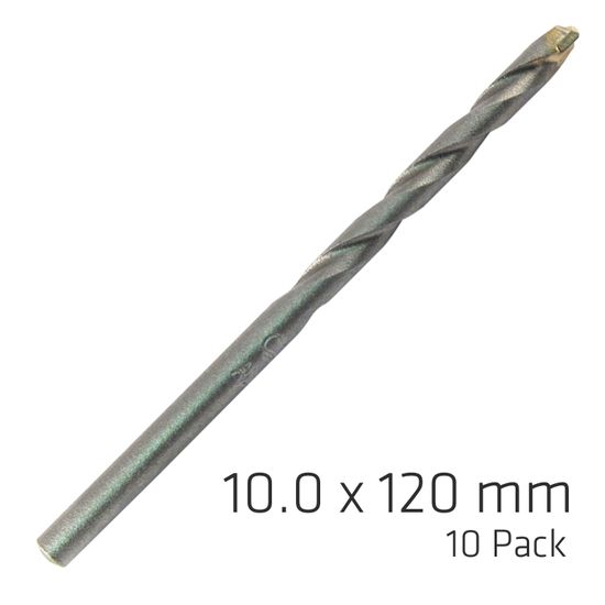 ALPEN Masonry Drill Bit Long Life 10 X120mm 10pack