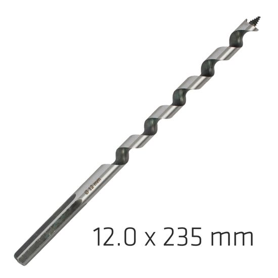 ALPEN Wood Auger Drill Bit 12x 235mm