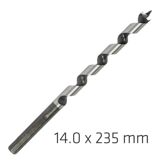 ALPEN Wood Auger Drill Bit 14 X 235mm
