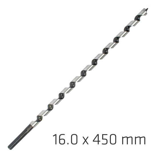 ALPEN Wood Auger Drill Bit 16 X 450mm