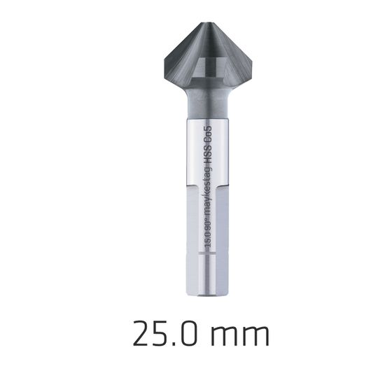 ALPEN Hss-eco5 Countersink 90 25.0 Din 335 Shapec 3-surface Shank