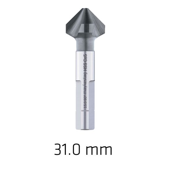 ALPEN Hss-eco5 Countersink 90 31.0 Din 335 Shapec 3-surface Shank Alunit Co