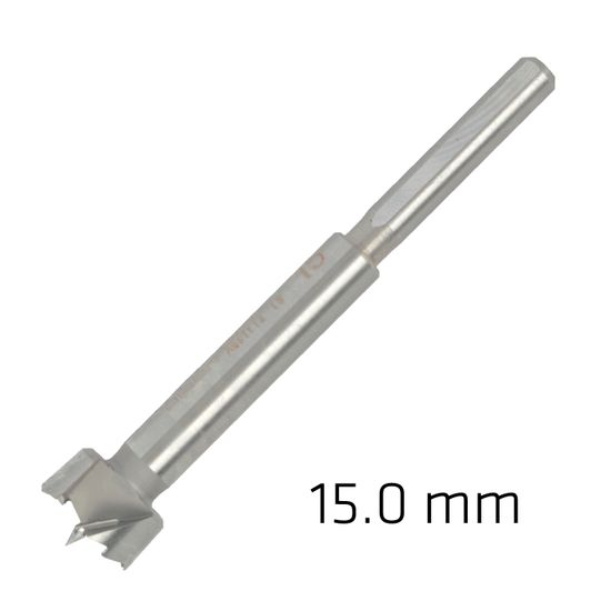 ALPEN Forstner Drill Bit Sharp Shark 15mm