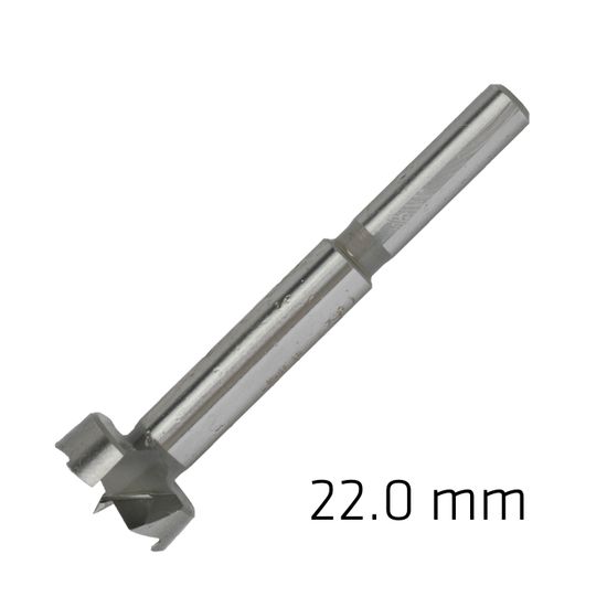 ALPEN Forstner Drill Bit Sharp Shark 22mm