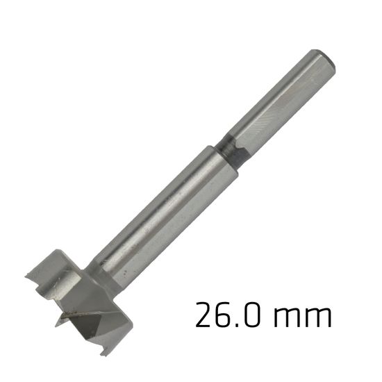 ALPEN Forstner Drill Bit Sharp Shark 26mm