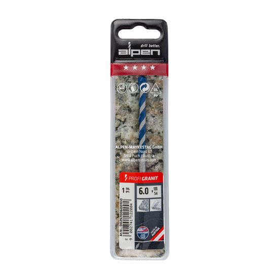 ALPEN Granite Drill Bit 6.0mm