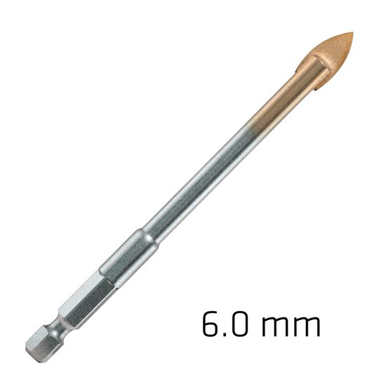 ALPEN Glass And Tile Drill Bit 6mm