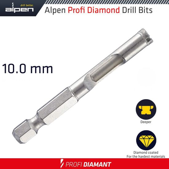 ALPEN Diamond Drill Bit 10mm