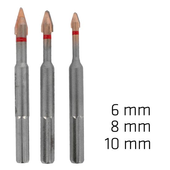 ALPEN C Protector Drill Bit Set 6-8-10mm