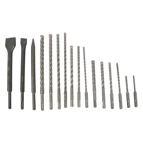 ALPEN Force X Sds-plus Kit16 16 Pcs. Drills 110mm 5-6 160mm 6-8-10-12 210m