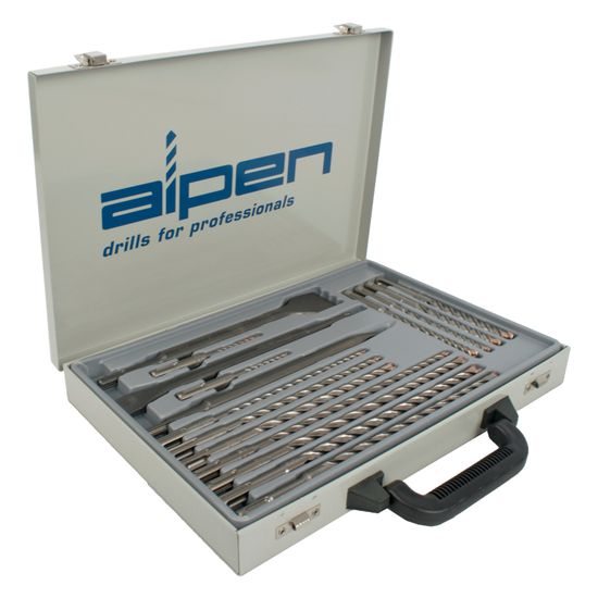 ALPEN Force X Sds-plus Kit16 16 Pcs. Drills 110mm 5-6 160mm 6-8-10-12 210m