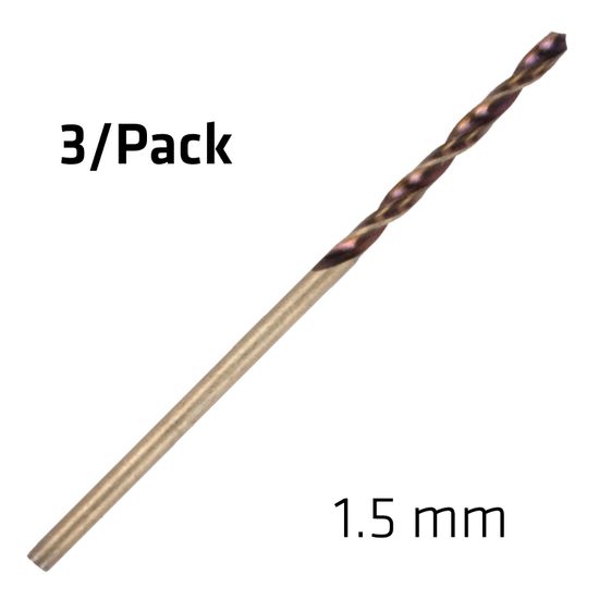 ALPEN Hss Sprint Master 1.5mm X3 Sleeved Din338 ALPEN Drill Bit