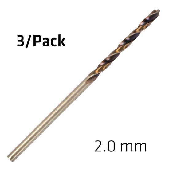 ALPEN Hss Sprint Master 2.0mm X3 Sleeved Din338 ALPEN Drill Bit