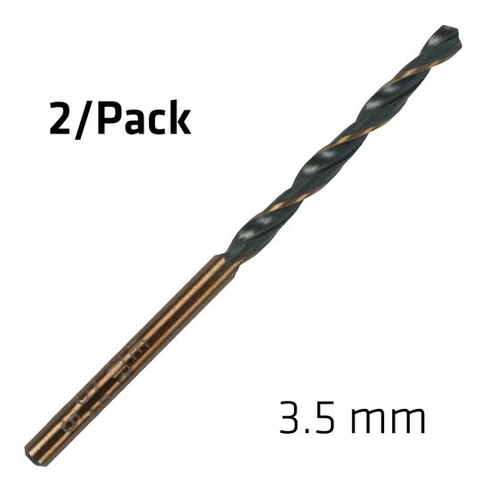 ALPEN Hss Sprint Master 3.5mm X2 Sleeved Din338 ALPEN Drill Bit