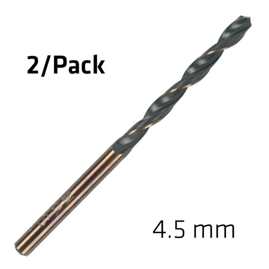 ALPEN Hss Sprint Master 4.5mm X2 Sleeved Din338 ALPEN Drill Bit