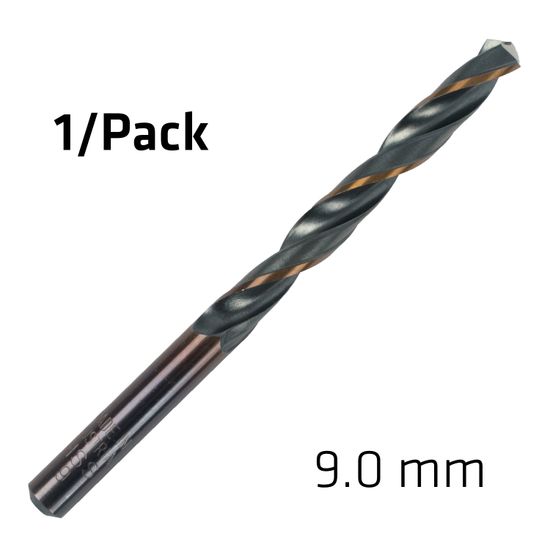 ALPEN Hss Sprint Master 9.0mm X1 Sleeved Din338 ALPEN Drill Bit
