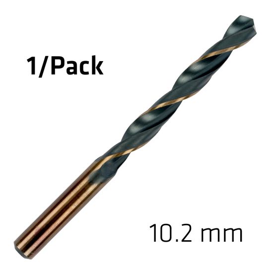 ALPEN Hss Sprint Master 10.2mm X1 Sleeved Din338 ALPEN Drill Bit