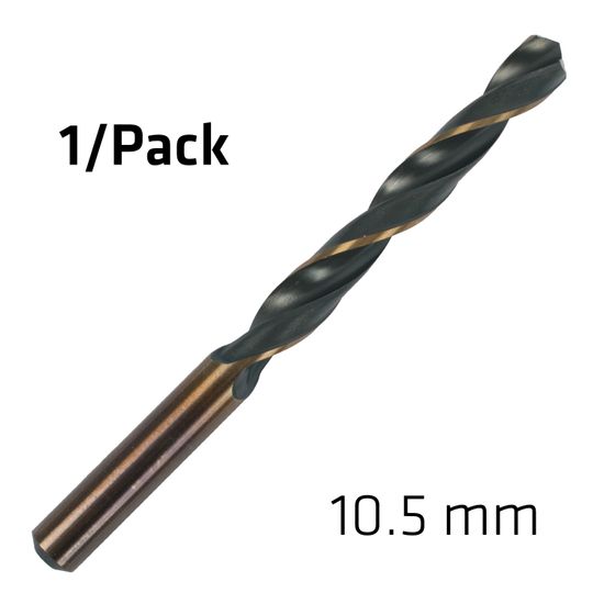 ALPEN Hss Sprint Master 10.5mm X1 Sleeved Din338 ALPEN Drill Bit