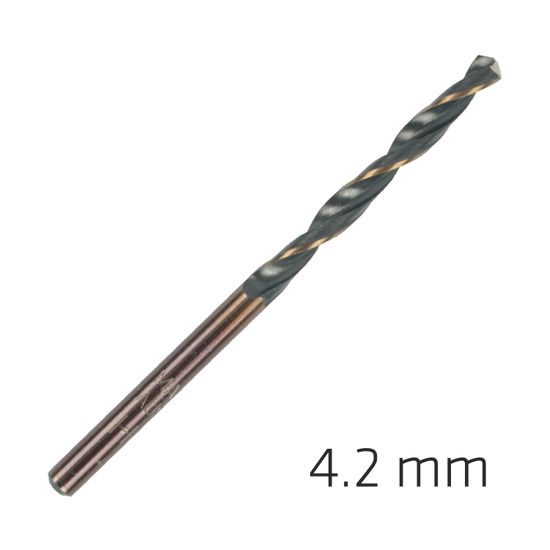 ALPEN Hss Sprint Master 4.2mm 10-pack Hang Tag Din 338 ALPEN Drill Bits